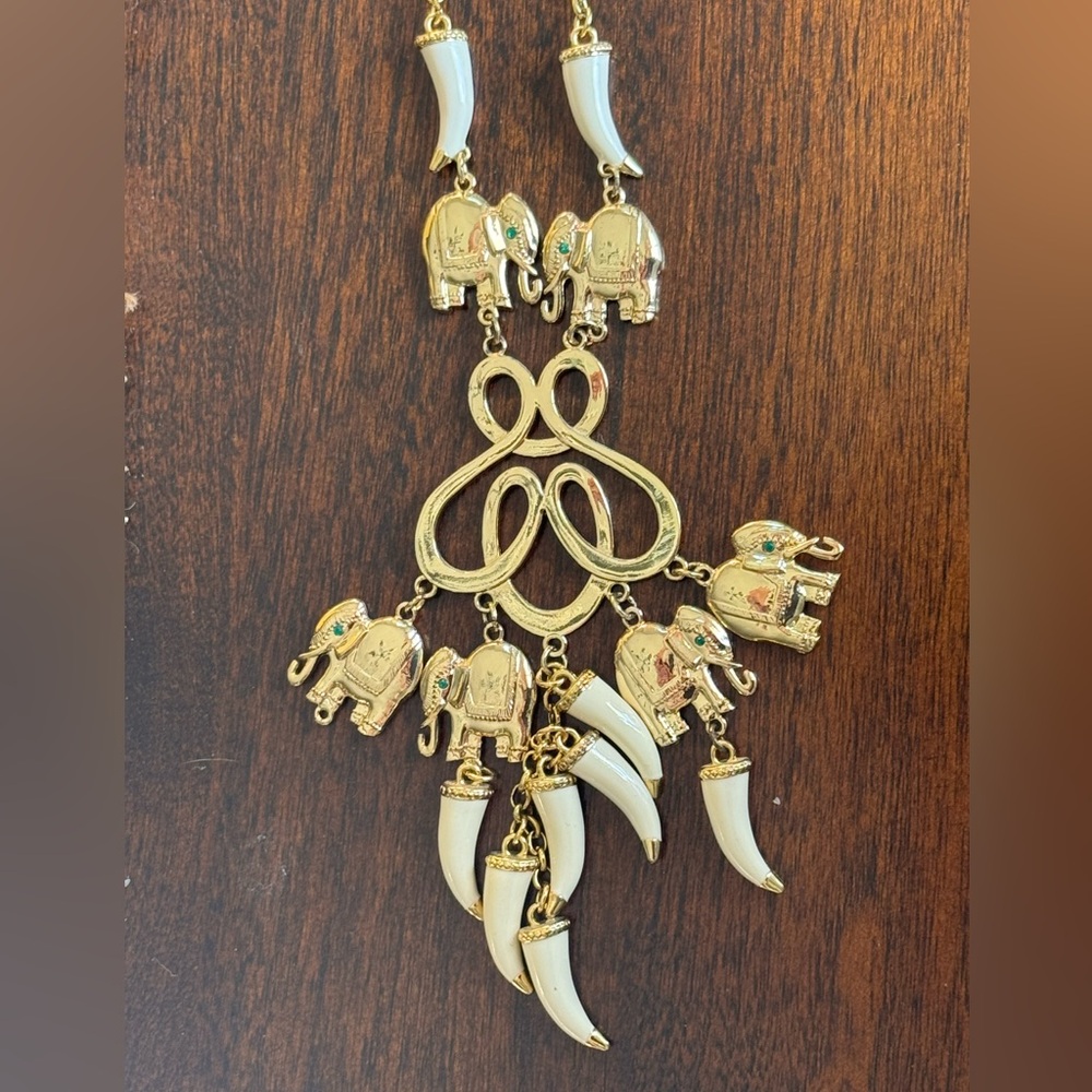 Lilly Pulitzer Elephant Necklace